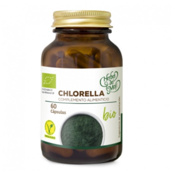 Clorella Bio Vegano Herbes Del Molí | 60 Cápsulas