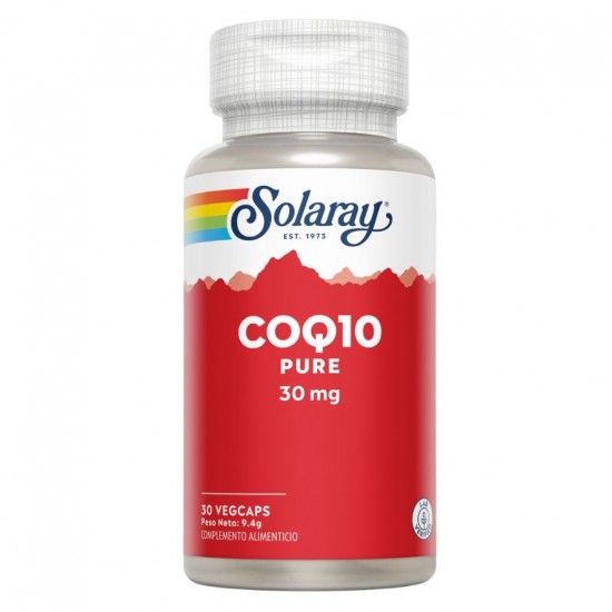 Coenzima Q10 Pure 30Mg 30 Capsulas Solaray