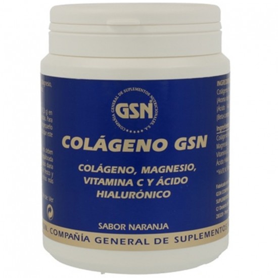 Colageno Acido Hialuronico Sabor Naranja 340g G.S.N.