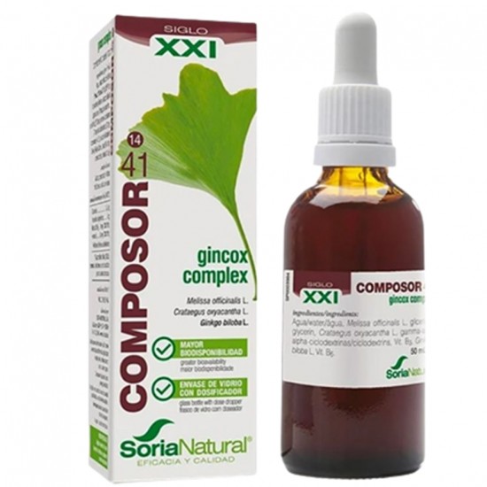 Composor 41 Gincoxsiglo XXI 50ml Soria Natural Composor 41 Gincoxsiglo XXI 50ml Soria Natural