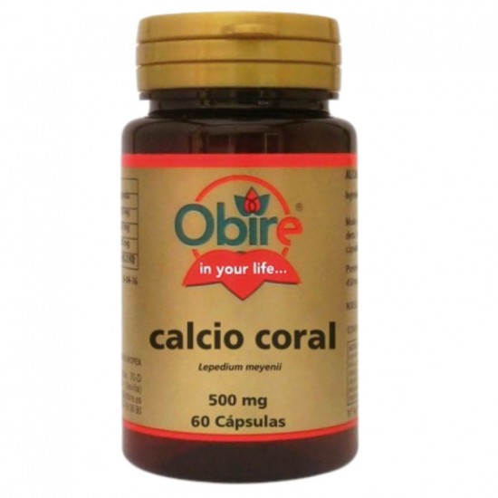 Coral Calcio 500Mg 60caps Obire