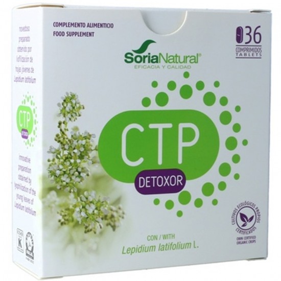 CTP detoxicante 36comp Soria Natural