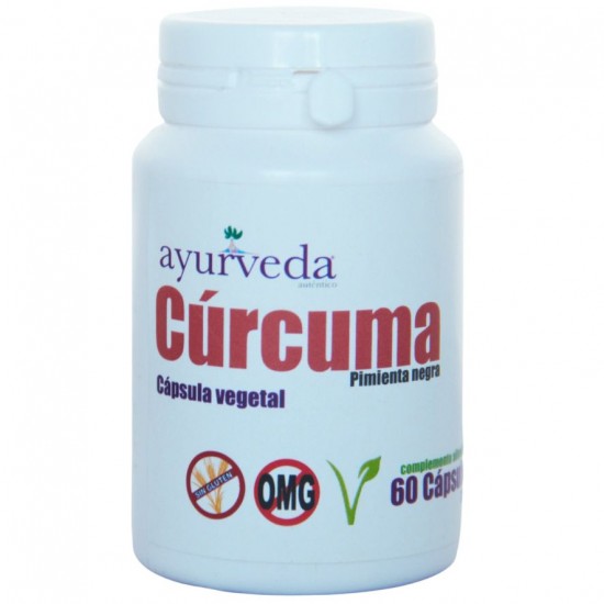 Curcumina con Pimienta 60caps Ayurveda Curcumina con Pimienta 60caps Ayurveda