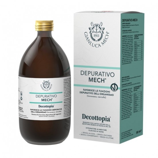 Depurativo Mech Decottopia 500ml Gianluca Mech Depurativo Mech Decottopia 500ml Gianluca Mech
