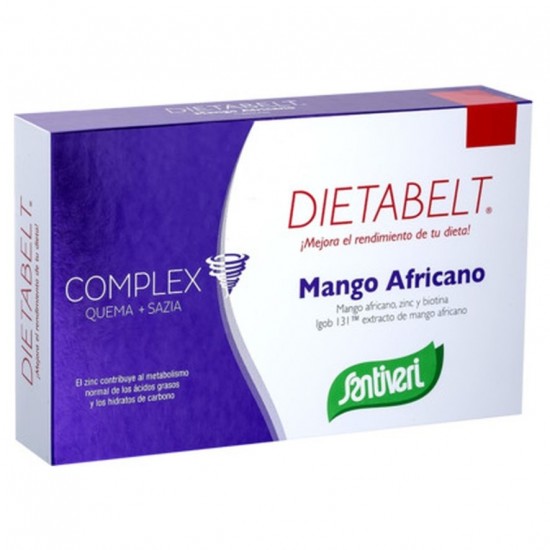 Dietabelt Complex Mango Africano 60caps Santiveri Dietabelt Complex Mango Africano 60caps Santiveri