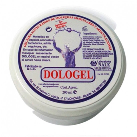 Dologel Tarrina 200ml Nale Dologel Tarrina 200ml Nale