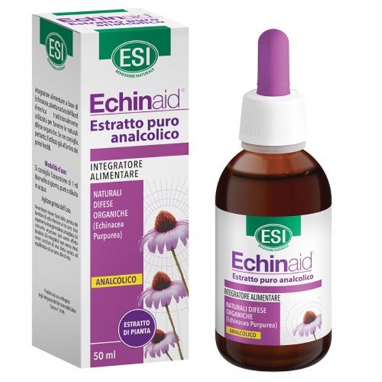 Echinaid Extracto Puro Equinacea Sin Alcohol Sin Gluten SinAzucar 50ml Trepat-Diet-Esi