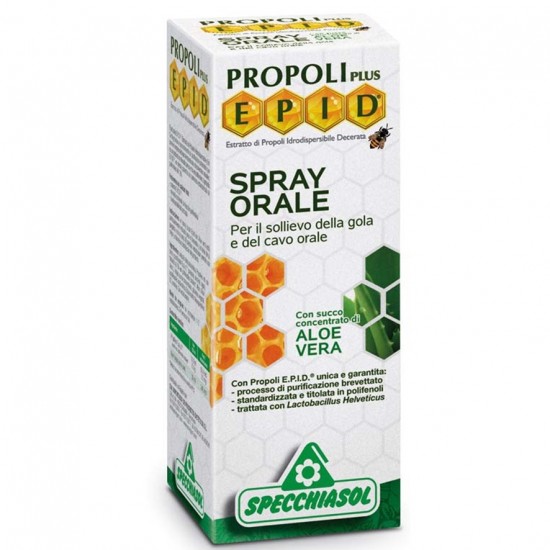 Epid Spray Oral con Aloe Vera Sin Gluten 15ml Specchiasol