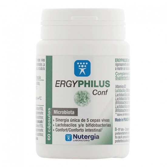 Ergyphilus Confort Probioticos 60caps Nutergia
