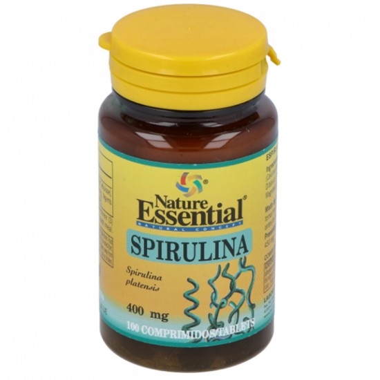 Espirulina 100 Comp 400Mg Nature Essential