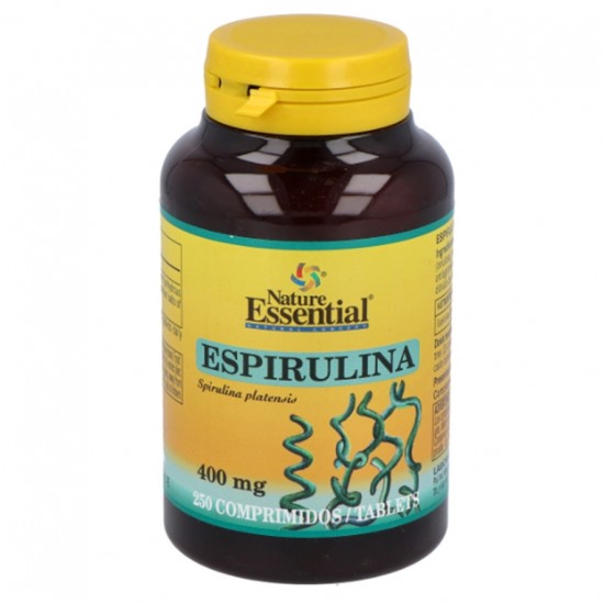 Espirulina 400Mg 250comp Nature Essential