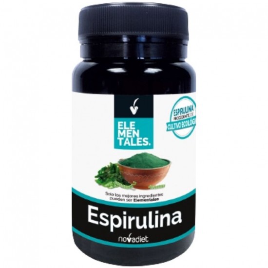 Espirulina Elementales 60 Capsulas Nova Diet