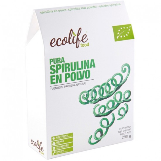 Espirulina Polvo Bio 250g Ecolife Food