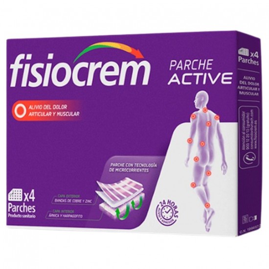 Fisiocrem Parche Active 4 parches Fisiocrem