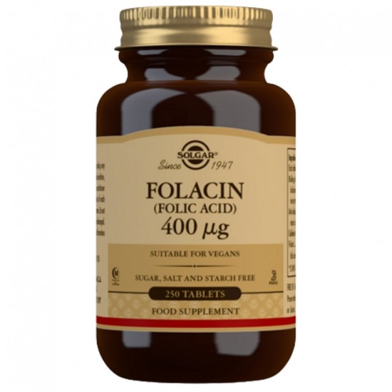 Folacin Acido Folico 400Mg 250comp Solgar Folacin Acido Folico 400Mg 250comp Solgar