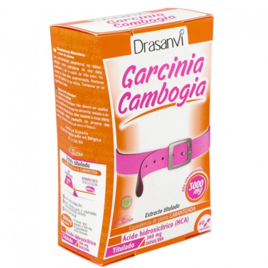 Garcinia Cambogia Sin Gluten Vegan 60caps Drasanvi