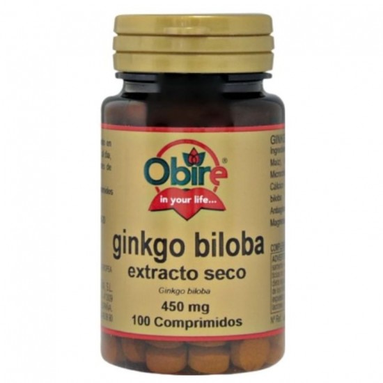 Ginkgo Biloba 450Mg 100comp Obire
