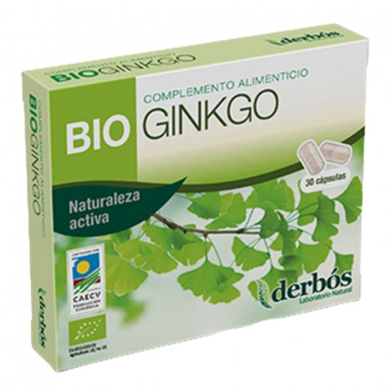 Ginkgo Biloba Bio 30caps Derbos