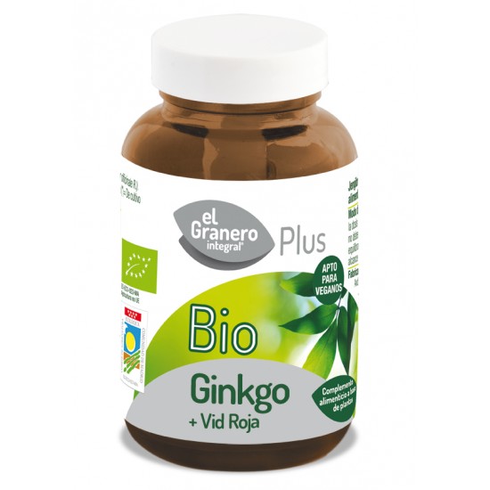 Ginkgo y Vid Roja Plus Bio 90caps El Granero Integral