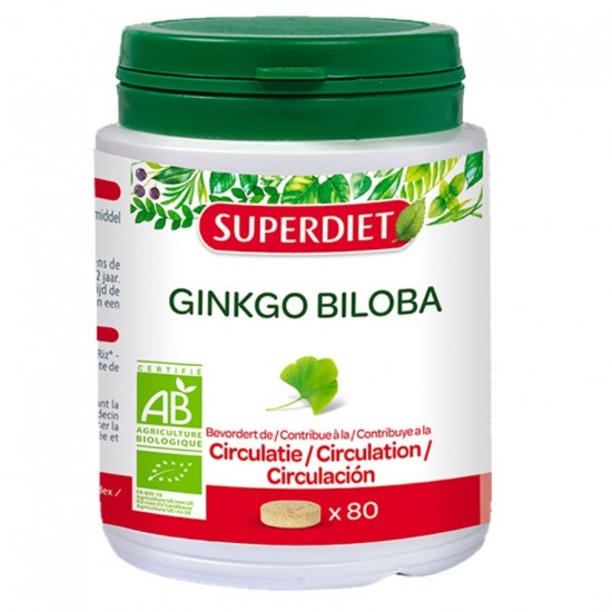 Ginko Biloba Bio 80comp Super Diet