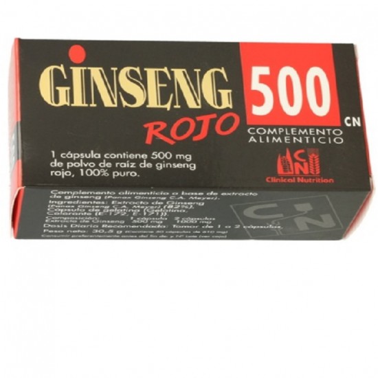 Ginseng Rojo Coreano 500Mg 50caps C N Dieteticos