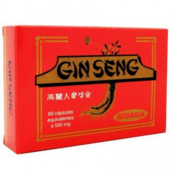 Ginseng Rojo Coreano 500Mg 60caps Integralia