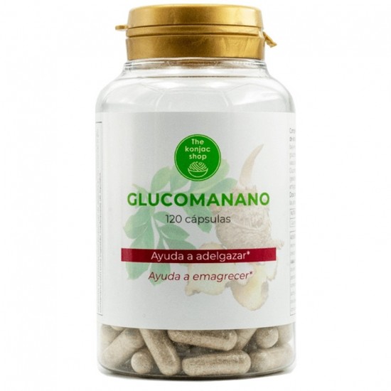 Glucomano 500Mg 120caps The Konjac Shop Glucomano 500Mg 120caps The Konjac Shop