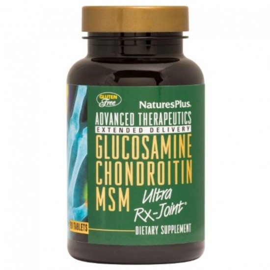 Glucosamina Chondroitin SMS Ultra RX-Joint Sin Gluten 90comp NatureS Plus