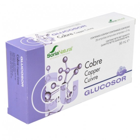 Glucosor Cobre 28Viales 28Viales Soria Natural Glucosor Cobre 28Viales 28Viales Soria Natural