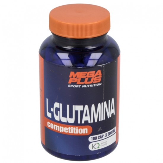 Glutamina 500Mg 180caps Megaplus