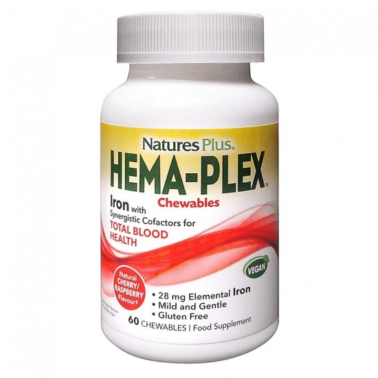 Hema Complex Masticable 60 Comprimidos Natures Plus