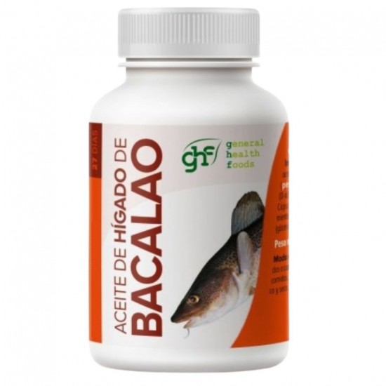 Higado de Bacalao 100Mg 50 Perlas GHF Higado de Bacalao 100Mg 50 Perlas GHF