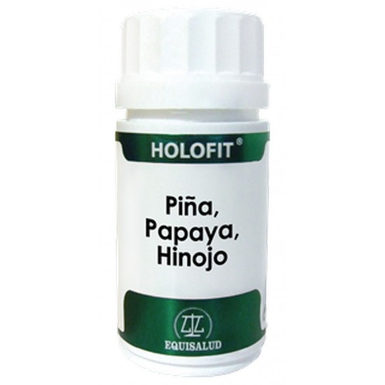 Holofit Piña Papaya Hinojo 50C 50 Capsulas Equisalud