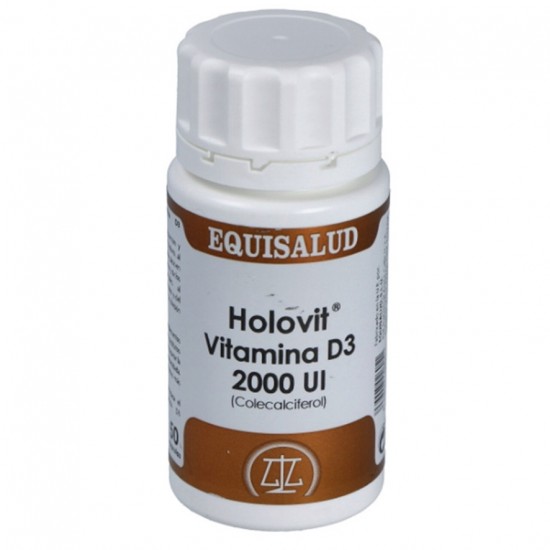 Holovit Vitamina D3 2000UI 50comp Equisalud Holovit Vitamina D3 2000UI 50comp Equisalud