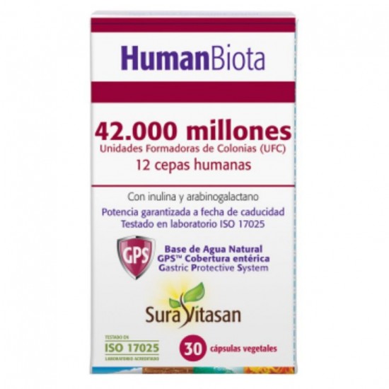 Human Biota Probiotic Sura Vitasan | 30Cap