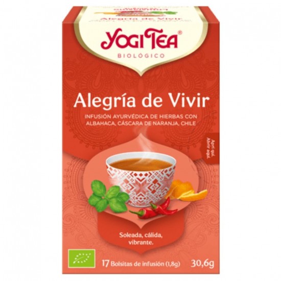 Infusion Aleia de Vivir Sin Gluten Bio Vegan 17inf Yogi Tea