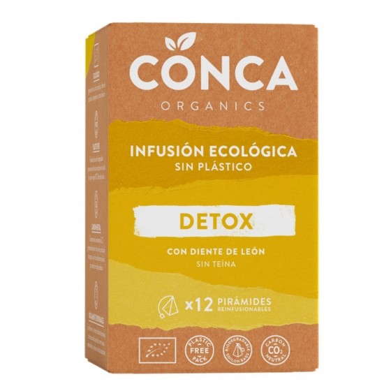 Infusion detox Sin Teina Eco 24g Herbes De La Conca