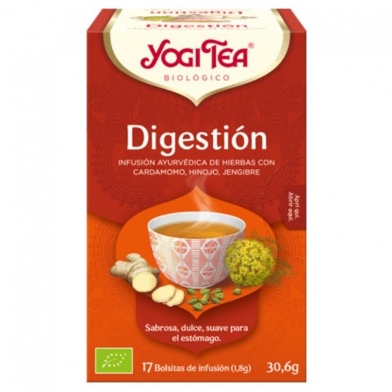 Infusion Digestion Bio Vegan 17inf Yogi Tea