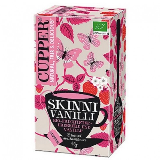 Infusion Fresa y Vainilla Bio 20inf Cupper Infusion Fresa y Vainilla Bio 20inf Cupper