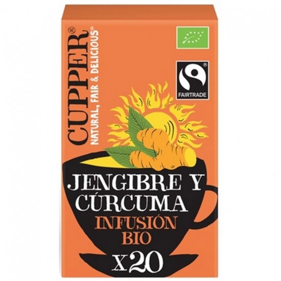 Infusion Jengibre y Curuma Bio 20inf Cupper Infusion Jengibre y Curuma Bio 20inf Cupper