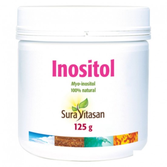 Inositol Polvo 125gr Sura Vitasan Inositol Polvo 125gr Sura Vitasan