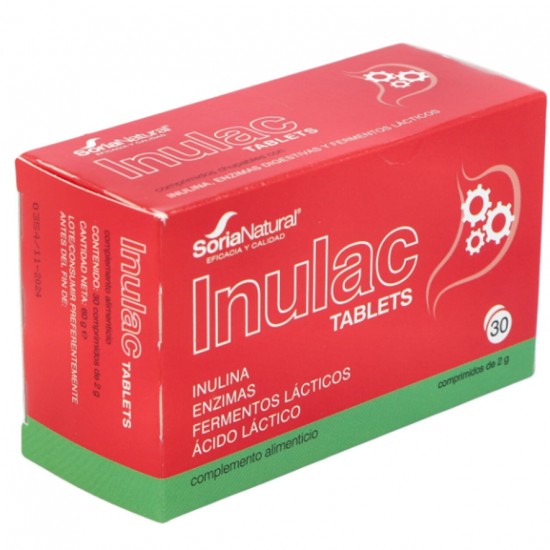 Inulac Tablets 30comp Soria Natural