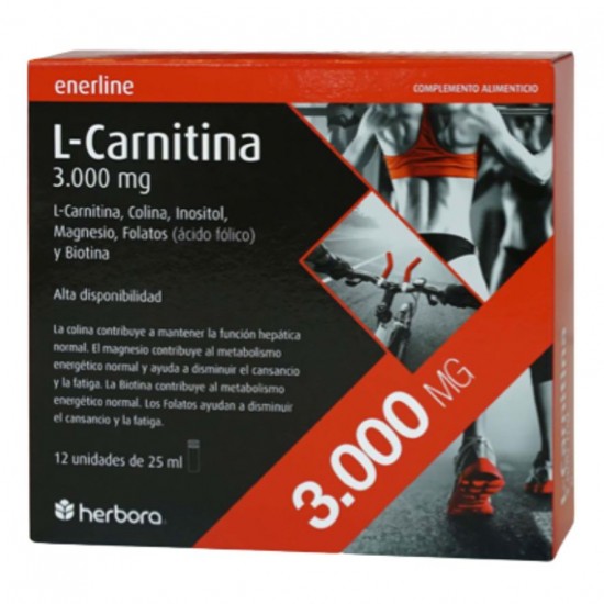 L-Carnitina 3000Mg12 Viales Herbora