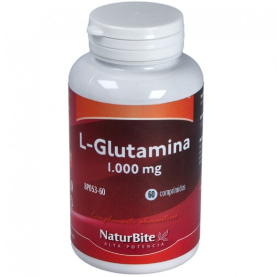 Glutamina 850Mg 60caps Naturbite