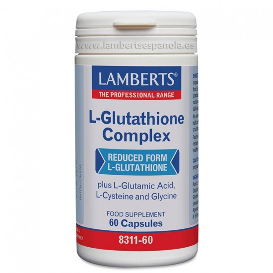 L-Glutationa Complex 60caps Lamberts