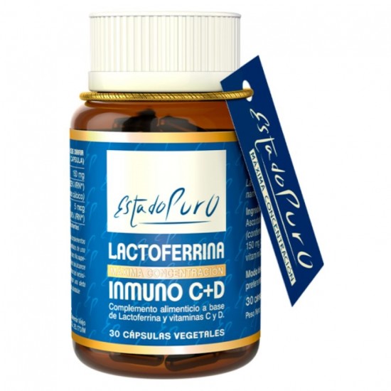 Lactoferrina Inmuno CD 60caps Estado Puro Tong-Il