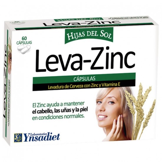 Leva-Zinc 60caps Hijas Del Sol