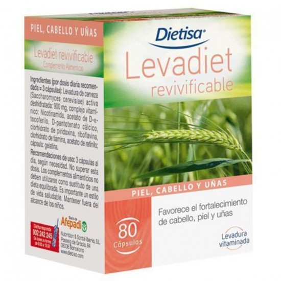 Levadiet Revivificable 80caps Dietisa
