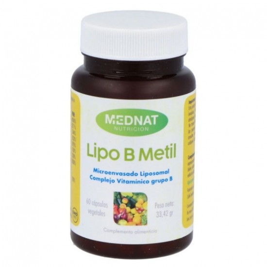 Lipo B Metil 60caps Mednat Nutrition