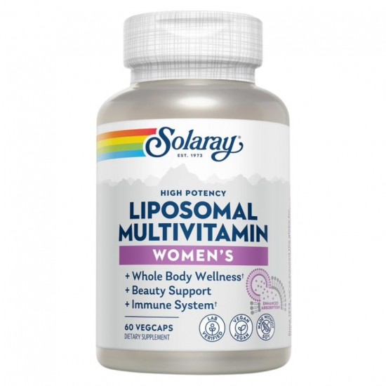 Liposomal Multivitamin Woman´s Vegan Sin Soja 60caps Solaray Liposomal Multivitamin Woman´s Vegan Sin Soja 60caps Solaray